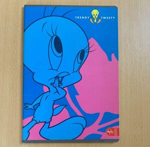 ☆全国送料込☆ トゥイーティー　ノート　tweety イタリア製　新品　当時物　