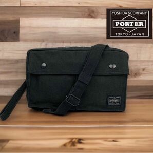 極美品　PORTER　ポーター SMOKY　スモーキー 2WAY ショルダー　セカンドバッグ