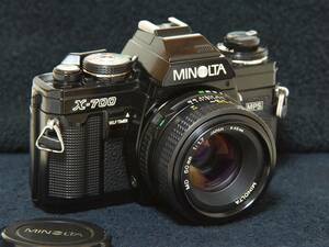 MINOLTA X-700 NewMD 50mmF1.7標準レンズセット【Working product・動作確認済】