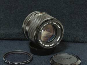 Canon NewFD100mm F2.8 中望遠レンズ【Working product ・動作確認済み】
