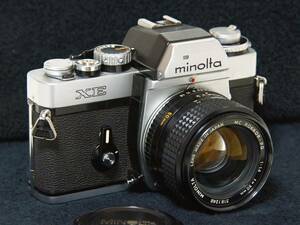 MINOLTA XE MC ROKKOR 50mm F1.4 標準レンズセット【Working product・動作確認済】