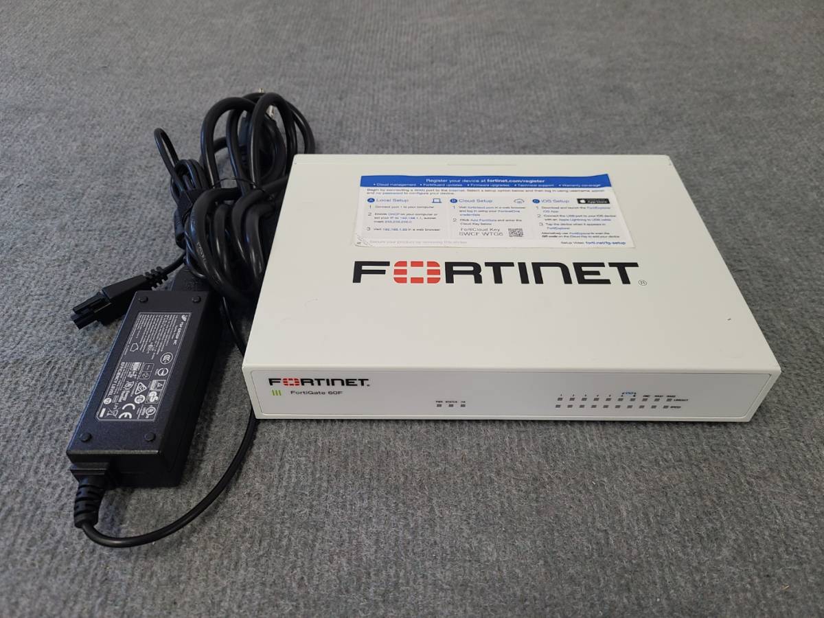 Yahoo!オークション -「fortigate 60f」の落札相場・落札価格