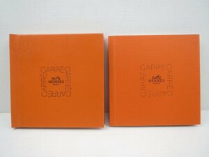 ♪LE CARRE HERMES エルメス カレ スカーフの巻き方 冊子 2冊セット♪経年保管品