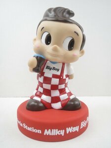 ♪Victoria Station Milky Way Big Boy ビッグボーイ × コカ・コーラ ソフビ 貯金箱 ボビーくん♪経年保管品