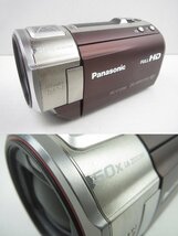 ♪Panasonic パナソニック デジタルビデオカメラ HC-V720M ブラウン♪動作OK 初期化済み 中古品_画像2