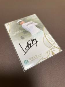 EPOCH 2023 Japan woman Golf association official trading card JLPGA.. Hyuga city . autograph autograph card 25 sheets limitation Epo kTOP PLAYERS