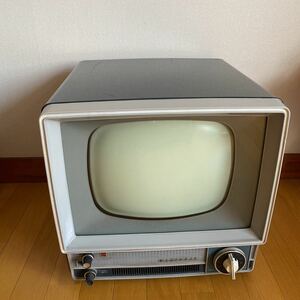 NATIONAL T14-Z1M 真空管テレビ 14型 昭和 レトロ 家電 当時物 ナショナル #1011