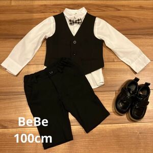 BeBe フォーマルスーツ100cm