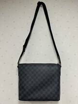 クーポン最大10000円引 美品 ルイ・ヴィトン N41211 ミックPM ダミエ グラフィット ショルダーバッグ LOUIS VUITTON_画像5