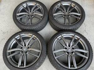 KELLENERS ケレナーズ Jr GF5 19x8.0J 112/5 +30 マットチタニウム☆245/40Ｒ19☆4本セット★BMW G30/31