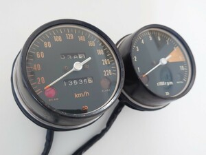 CB750 CB750K K1 国内メーターセット 当時物再現 リビルド品 動作確認済み 横出し 送料込み