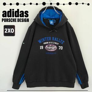 adidas x PORSCHE DESIGN★ポルシェ911カレラ★1970 ウィンターラリー★スウェットパーカー★2XO