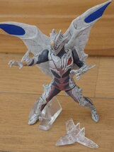 格安貴重レア・炎魔戦士キリエロイドⅡ＆GUTSウィング１号「ウルトラマンティガ」に登場・ガシャポンHG「光臨、白銀の巨人編」中古現状品_画像6