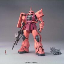 ガンプラ　MG　機動戦士ガンダム　シャア専用ザク　Ver2.0　1/100_画像3