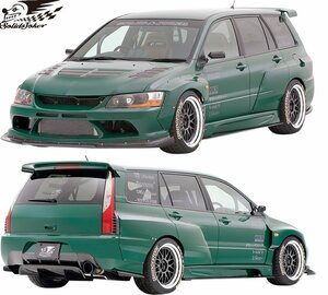 【M’s】 EVO9 Lancer Evolution Wagon GH-CT9W VARIS Wideボディkit 4点 バリス FRP フル Body kit Parts set HAM-021C