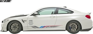 【M’s】F82 BMW M4 クーペ (2014y-2020y) VARIS サイドディフューザースカート バリス カーボン CARBON エアロ パーツ 外装 VAB-8203