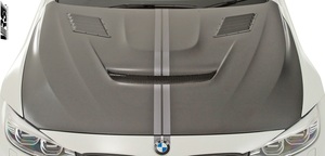 【M’s】BMW F82 M4クーペ (2014y-2020y) VARIS クーリング ボンネットフード システム2 VSDC バリス エアロパーツ カスタム VBB-8211