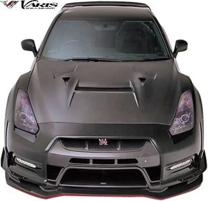 【M's】NISSAN R35 GT-R (2014Ver.) VARIS フロントバンパー ユニット FRP 未塗装 ‘14 Ver. バリス ヴァリス エアロ パーツ VANI-119