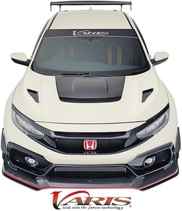 【M's】HONDA FK8 CIVIC TYPE-R (2017.9-) VARIS ARISING-II クーリングボンネット VSDC バリス エアロパーツ カスタム VBHO-105V