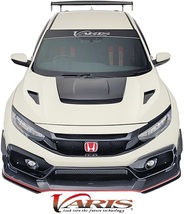 【M's】HONDA FK8 CIVIC TYPE-R (2017.9-) VARIS ARISING-II リヤディフューザー CARBON カーボン バリス エアロ VAHO-016C_画像9