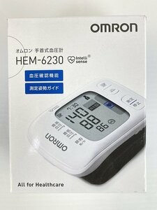 rh- 未使用 OMRON オムロン 手首式血圧計 HEM-6230 血圧確認機能 測定姿勢ガイド 菅106