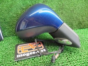 7EV3502 DE2)) プジョー 207 ABA-A75F01 2010年 純正 ウィンカー付き電格サイドドアミラー右　0105033