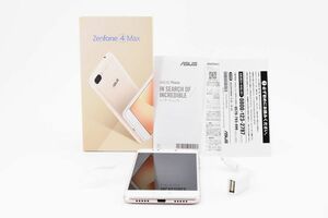 ASUS ZenFone 4 Max　サンライトゴールド ZC520KL-GD32S3【IMEI：358410080943086】(1989070