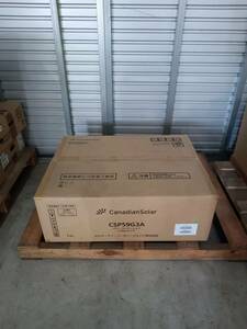 A1-8　在庫品未開封　カナディアンソーラー　CSP59G3A　5.9kw　屋外用パワーコンディショナ　太陽光発電