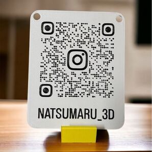 InstagramアカウントQRプレート(S size)