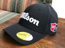 【G-400】〇 新品・未使用 〇 Wilson ウィルソン 2023年モデル 〇 メンズ用 プロツアーキャップ WSC-2336 〇_画像2