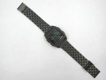 【MK】NIXON ニクソン BASE 腕時計 黒 ブラック 18D 現状動作品 訳あり 現状品 _画像3