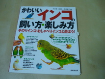 送120～[かわいいインコの飼い方楽しみ方]表紙・カバーにかじられたアトあり　　ゆうパケ188円_画像1