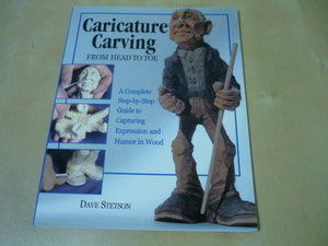 ka licca chua* Carving old man. making person foreign book [caricature carving from head to toe] woodworking tree carving sculpture 