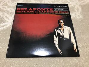 お得セール！ Classic Records Harry Belafonte Belafonte Returns To Carnegie Hall Quiex SV-P 200g 高音質 2LP audiophile ベラフォンテ