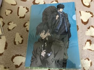 103クリアファイル　劇場版 サイコパス PSYCHO-PASS SS　Sinners of the System アニメぴあ Shin-Q特典　狡噛　宜野座