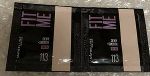 Maybelline New York Fit Meirikid Foundation DN 113 2 образец