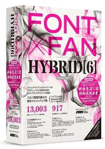 334 フォント・アライアンス・ネットワーク FONT x FAN HYBRID 6