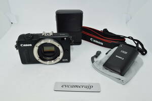Canon EOS M2 18.0MP Digital Camera Black w/ 90EX From JAPAN [美品] #778A