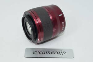 Nikon 1 NIKKOR 30-110mm f/3.8-5.6 VR ED IF Lens Red From JAPAN [美品] #776A