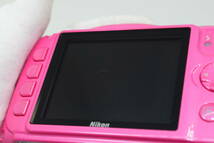 Nikon COOLPIX W100 Pink Waterproof Digital Camera from JAPAN [美品] #806A_画像6