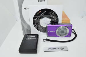 Canon PowerShot A3500 IS 16.0MP Compact Digital Camera Purple [美品] #845A