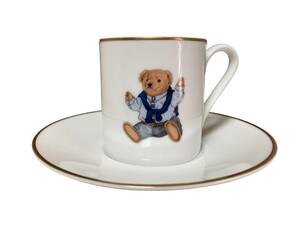  Polo Ralph Lauren coffee cup Polo Bear -1997 year made dead stock rare 