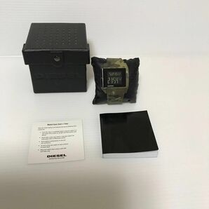 ディーゼル QZ DZ-1714 Camouflage Diesel Big Bet Digital Watch メンズ腕時計