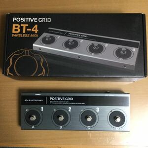 送料無料 POSITIVE GRID BT-4 Bluetooth MIDI ワイヤレス