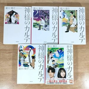 B10★神様のカルテ 0～3巻＋新章★夏川草介 文庫本 5冊★送料230円～