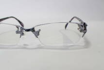 83462 JAPONISM ジャポニズム 眼鏡 メガネ 度入りレンズ JN-588 メタルフレーム TITANIUM チタン COL.02 56□16-135 _画像2