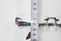 83462 JAPONISM ジャポニズム 眼鏡 メガネ 度入りレンズ JN-588 メタルフレーム TITANIUM チタン COL.02 56□16-135 _画像10