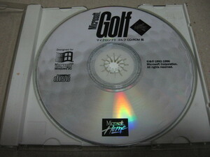 [PC]win Microsoft Golf マイクロソフト ゴルフ CD-ROM版 Version2.0