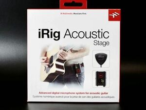 【未使用・未開封品】 iRig Acoustic Stage /アコギ、ウクレレ用マイク&プリアンプ/IK Multimedia /自宅保管品