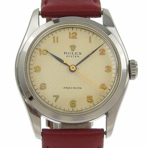 1円 gg ROLEX ロレックス プレシジョン ボーイズ 手巻き 腕時計 6082